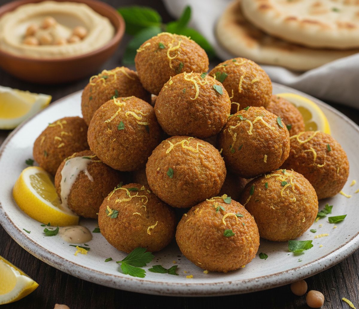 Boulettes express aux pois chiches, citron et persil une recette végétarienne irrésistible