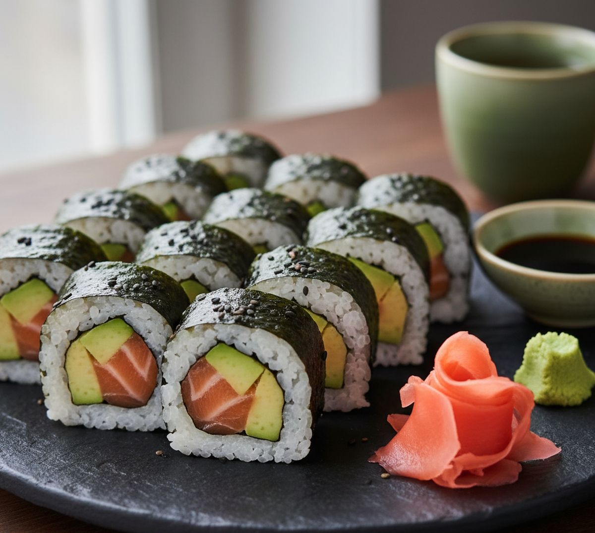 Makis au saumon et avocat recette simple pour un apéritif japonais maison