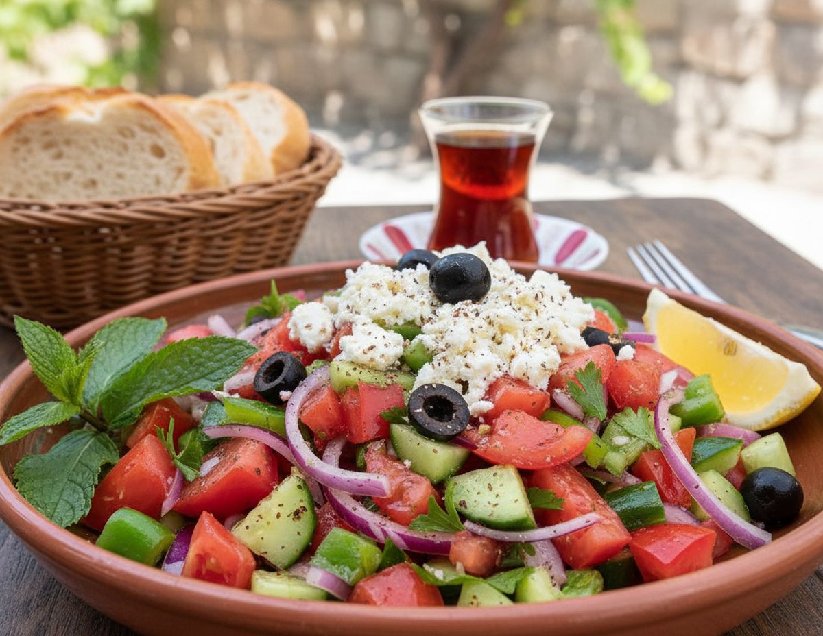 Salade du berger turque