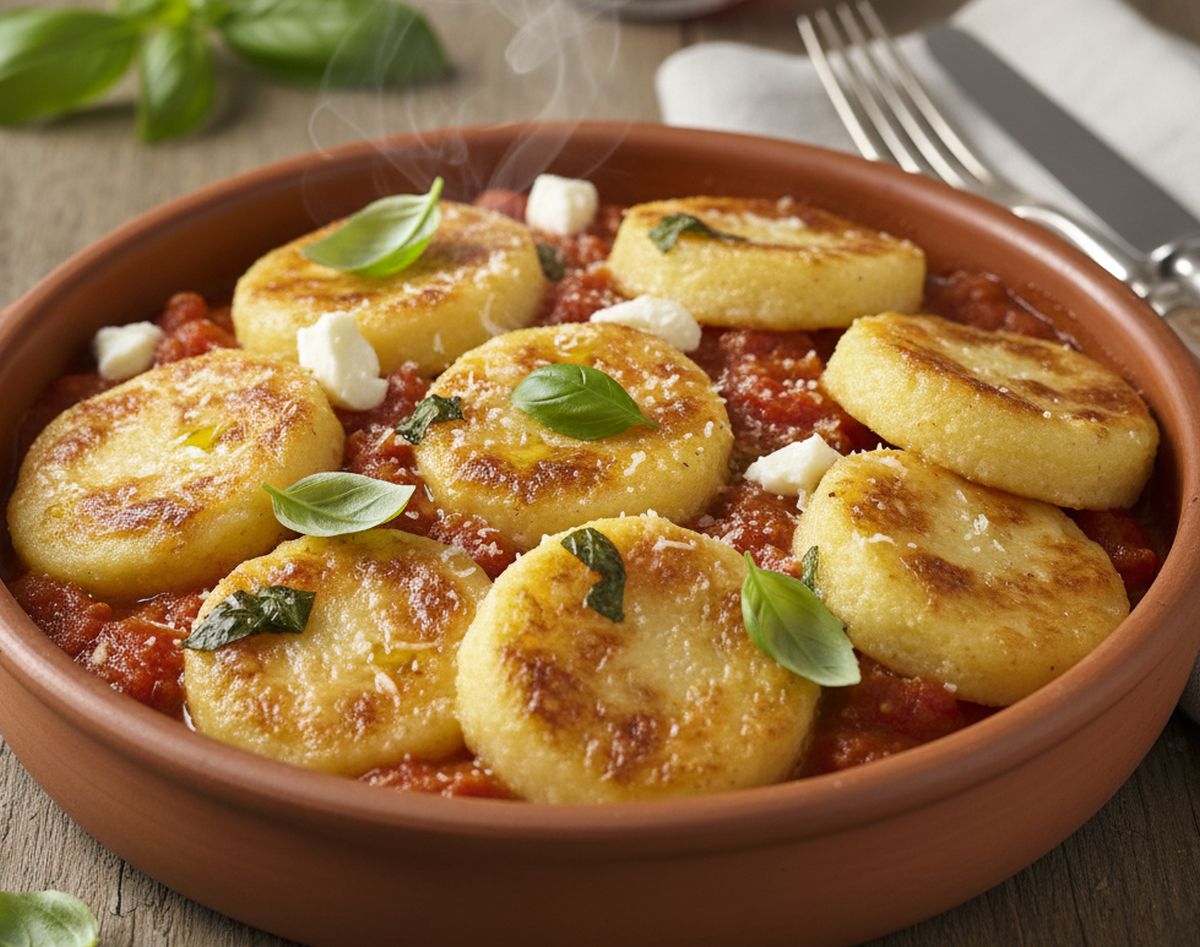 Gnocchis à la romaine sauce tomate : recette italienne simple et savoureuse