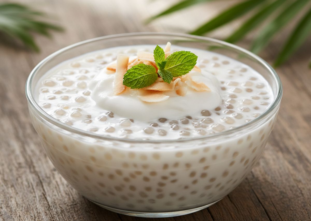 Tapioca au lait de coco recette facile et gourmande