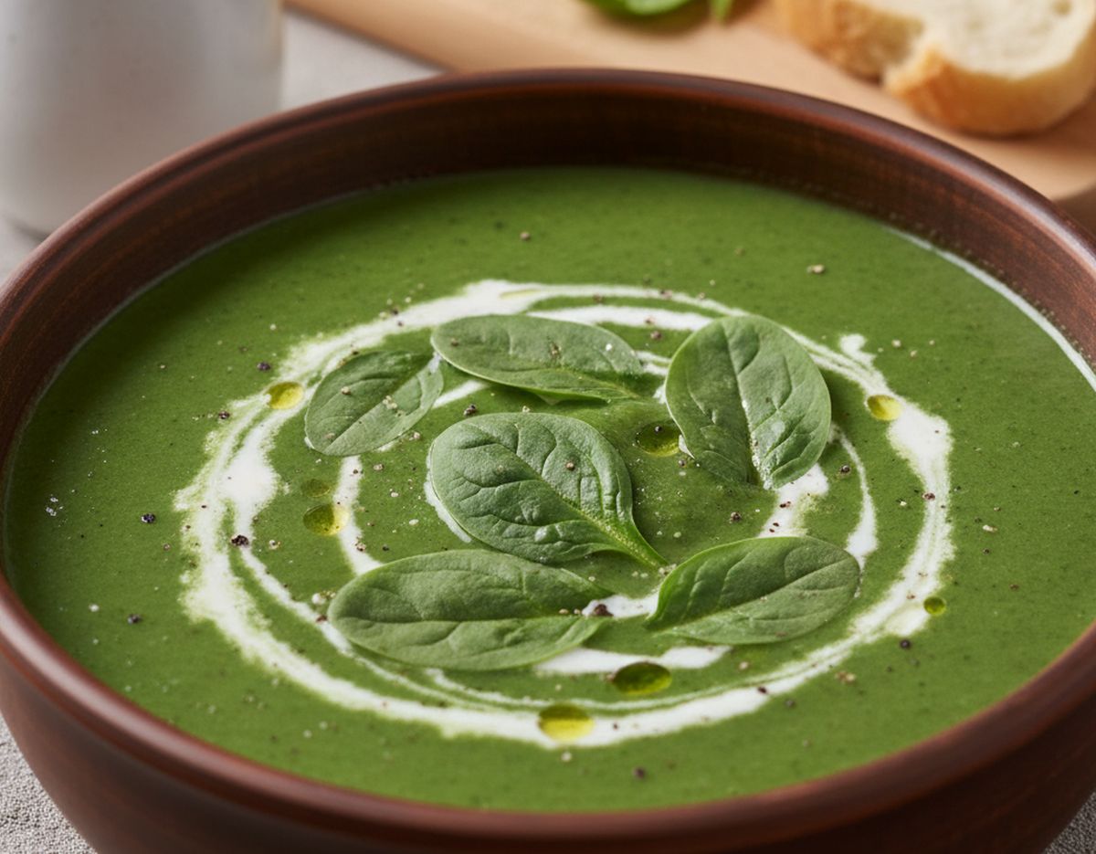 velouté épinard frais