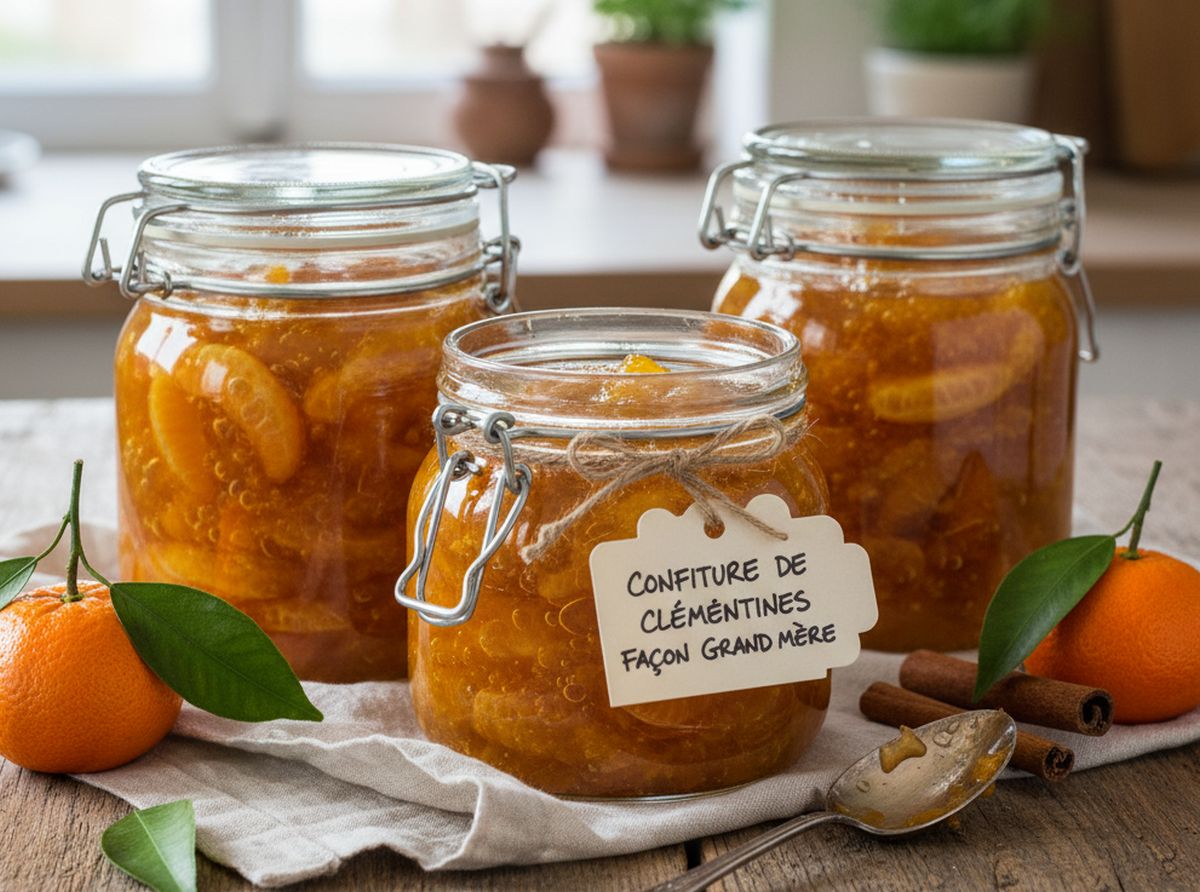 Confiture de clémentines façon grand-mère recette authentique et facile à réaliser