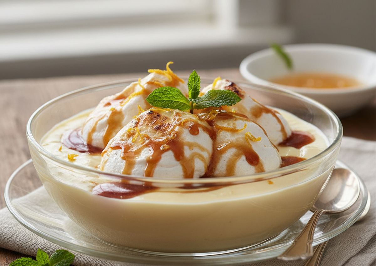 recette des oeufs au lait de ma grand mere