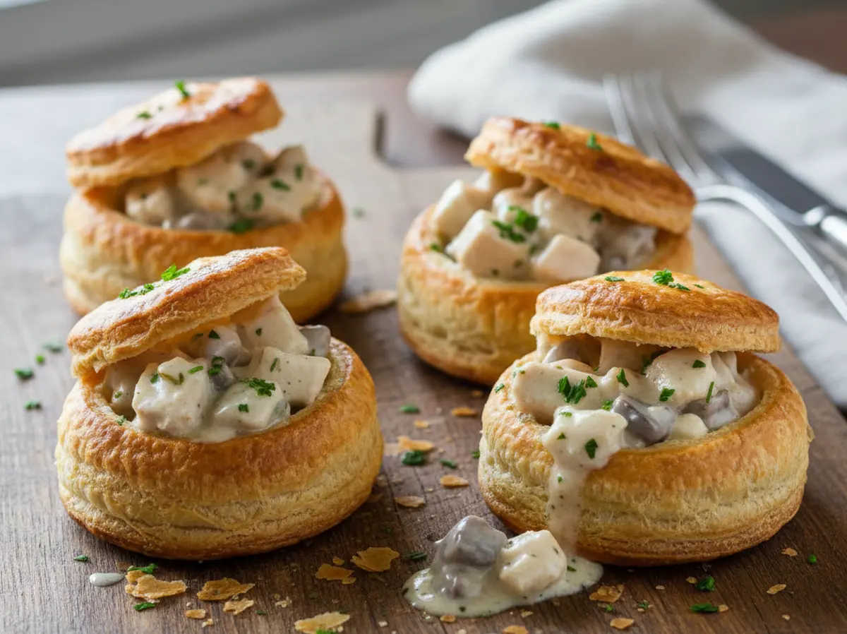 Bouchées à la reine façon grand-mère recette traditionnelle facile et savoureuse