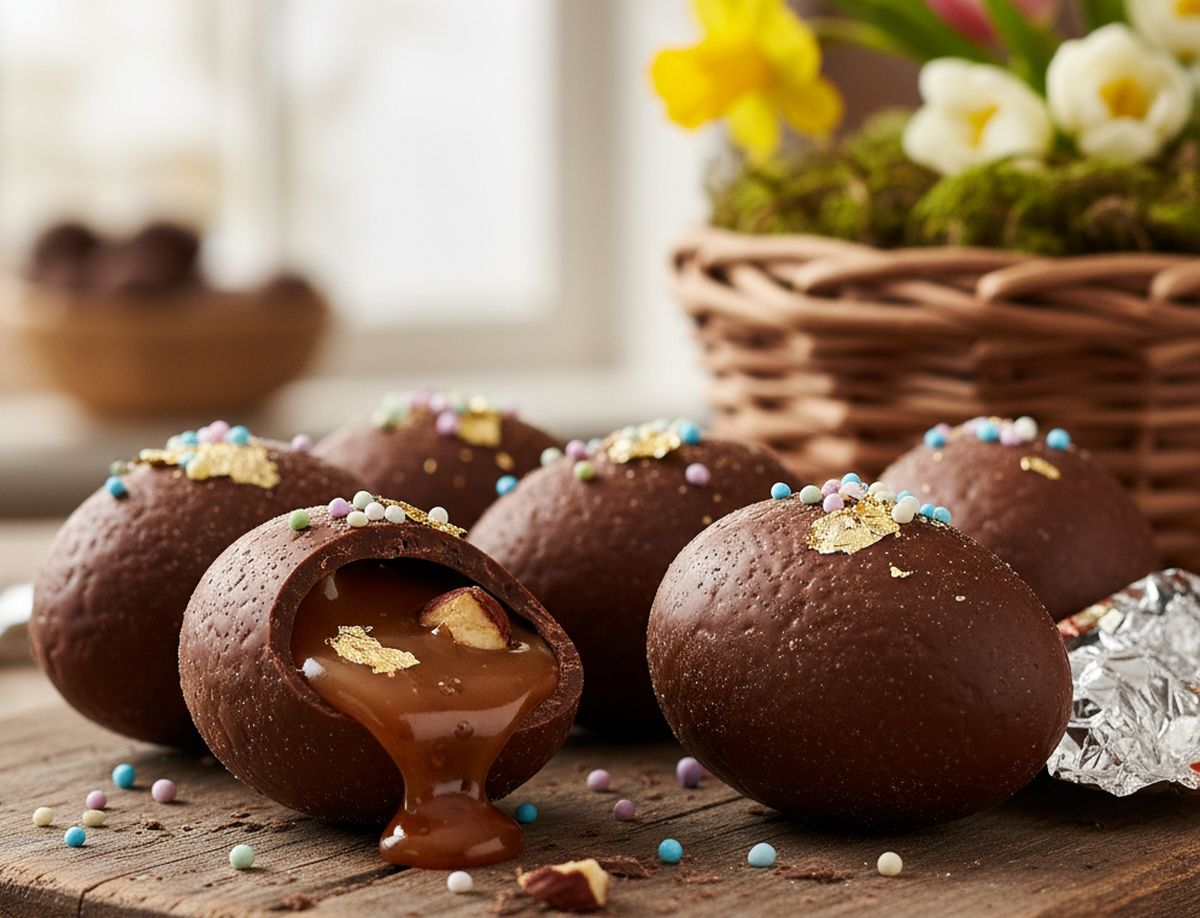 Recette œufs de pâques au chocolat maison facile et rapide