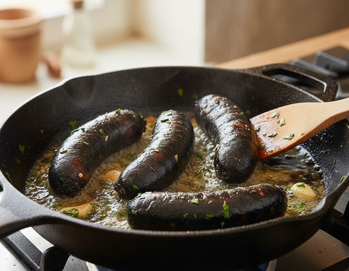 Temps de cuisson du boudin noir à la poêle astuces pour une préparation parfaite