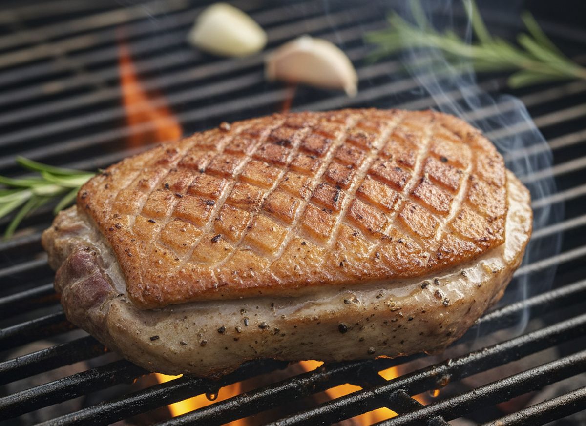 magret de canard au barbecue