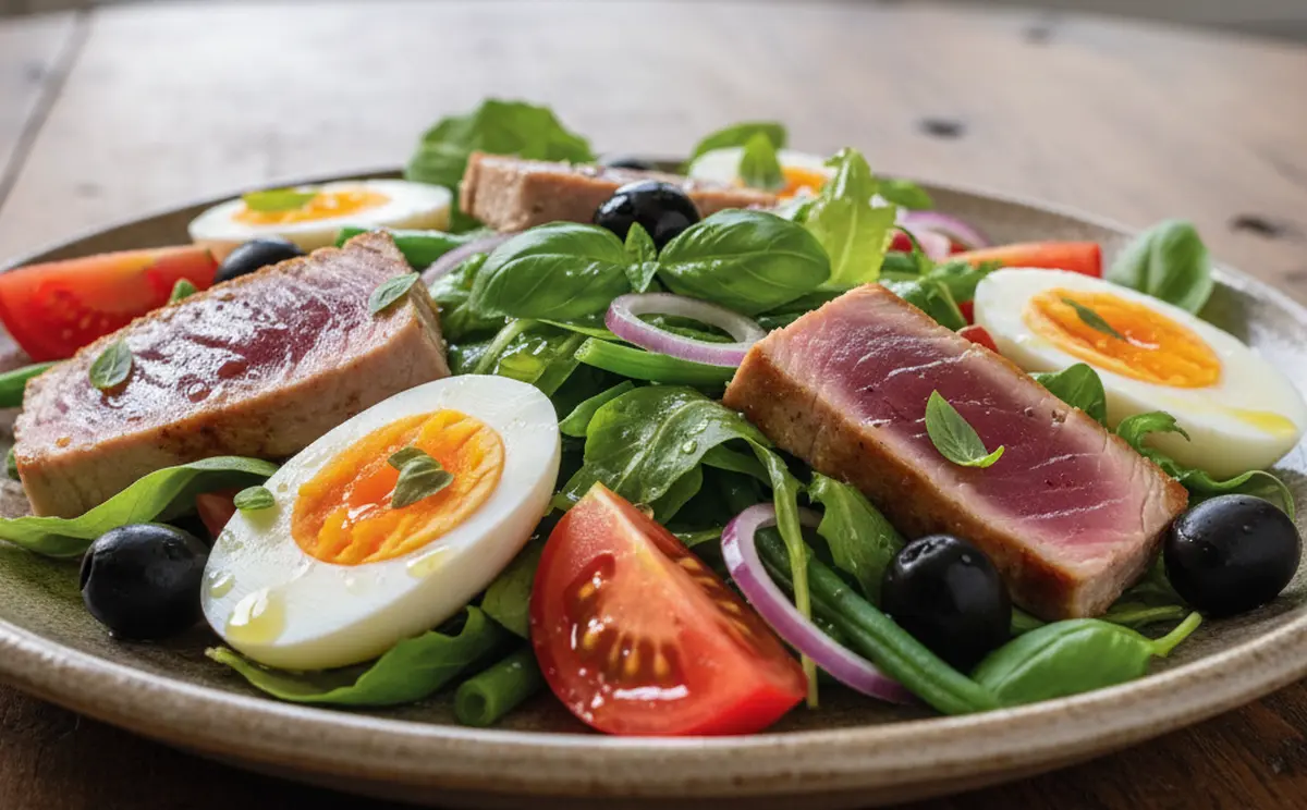 Salade niçoise sans pommes de terre ni haricots verts : la vraie version authentique