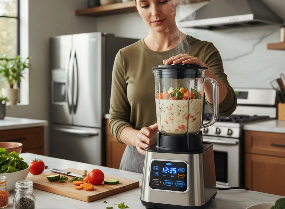 Recettes faciles blender chauffant : 10 idées rapides et savoureuses