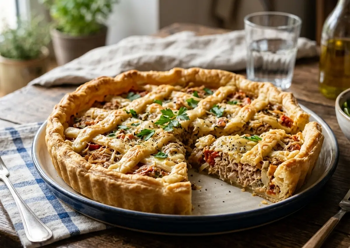 Tarte au thon grand-mère : la recette traditionnelle facile et gourmande