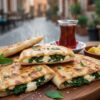 gözleme chaussons turcs épinards feta et menthe