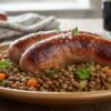 Recette saucisse lentilles version traditionnelle et gourmande